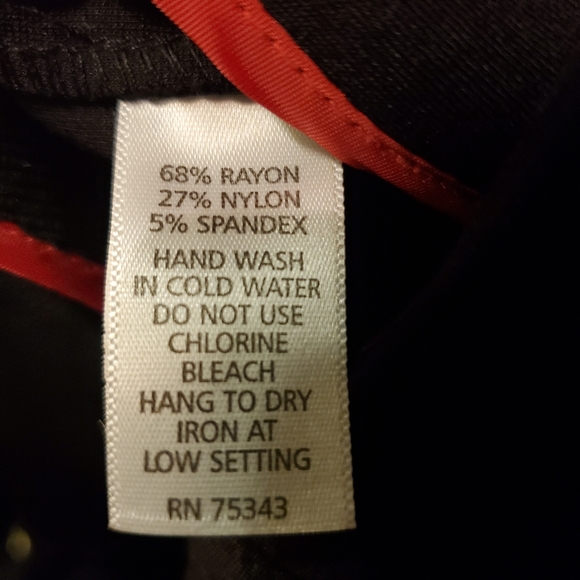 Vintage Y2K Willi Smith 2 Front Zippers Black Mini Skirt. - Picture 6 of 6